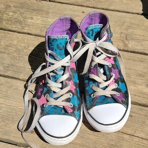 Converse Kids Sneakers - Blue and Purple